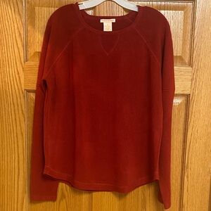 Sweet Romeo M Red Rust Women's Crew Sweater